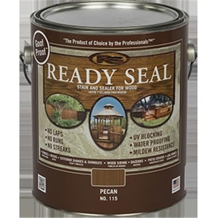 Ready Seal Ready Seal 816078001159 115 1g Stain & Sealer for Wood - Pecan 816078001159